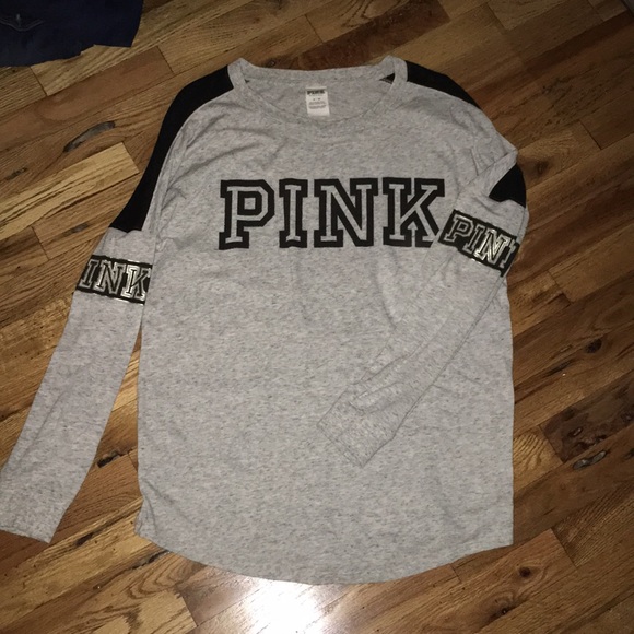 PINK Victoria's Secret Tops - Victoria’s Secret PINK long sleeve tee